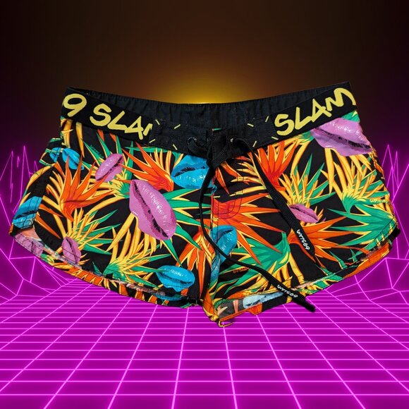 69 Slam Pants - Women's 69 SLAM tropical lips board shorts xs (Thailand)